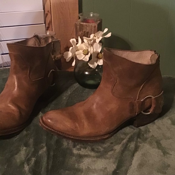 Freebird Hotel Ankle Harness Booties 8 M - Picture 7 of 15